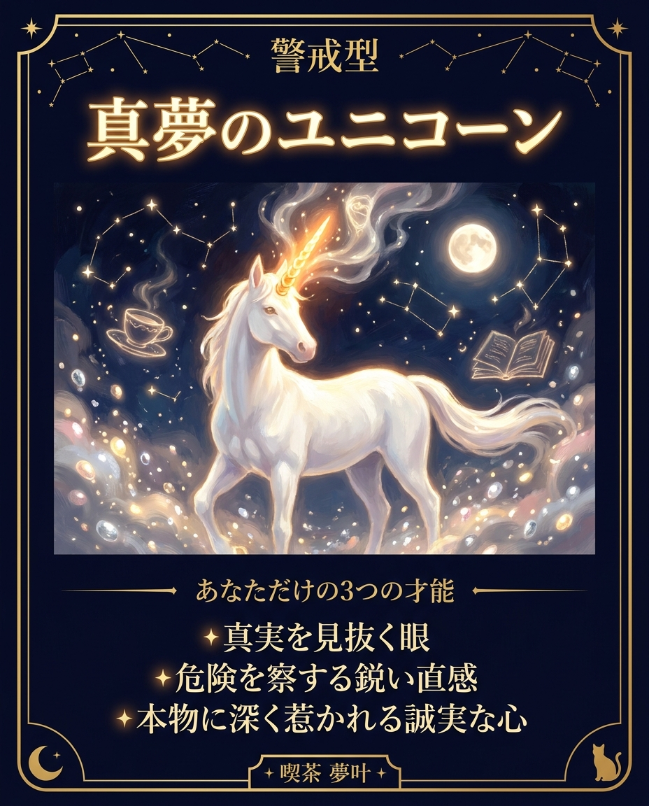 真夢のユニコーン｜警戒型